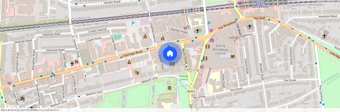 Filmworks Walk, Ealing, W5