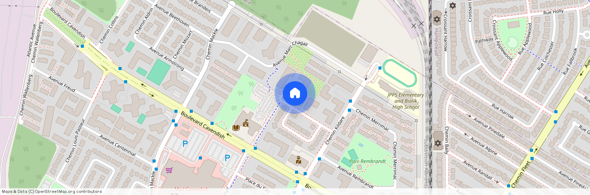 5775 Av. Sir-Walter-Scott, app. 206, Côte-Saint-Luc (, Montréal, ), H4W1S4