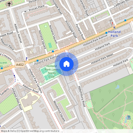 Holland Park, Kensington, London, W11