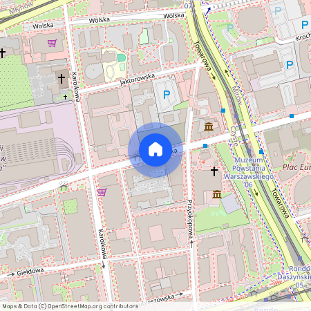 ul. Grzybowska, Czyste, Wola, Warszawa, mazowieckie