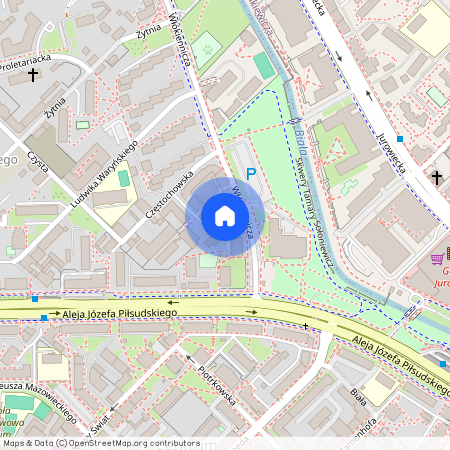 ul. Częstochowska, Centrum, Białystok, podlaskie