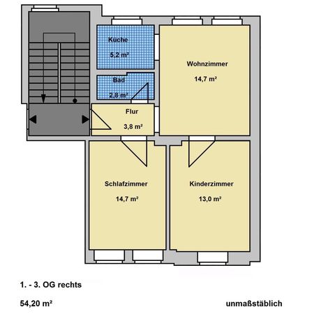 3-Raumwohnung in der Schlosserstraße - Foto 4