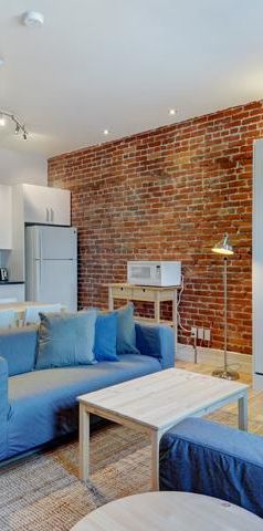 3 ½ entièrement meublé à louer Vieux-Québec juillet 2026 - Photo 1