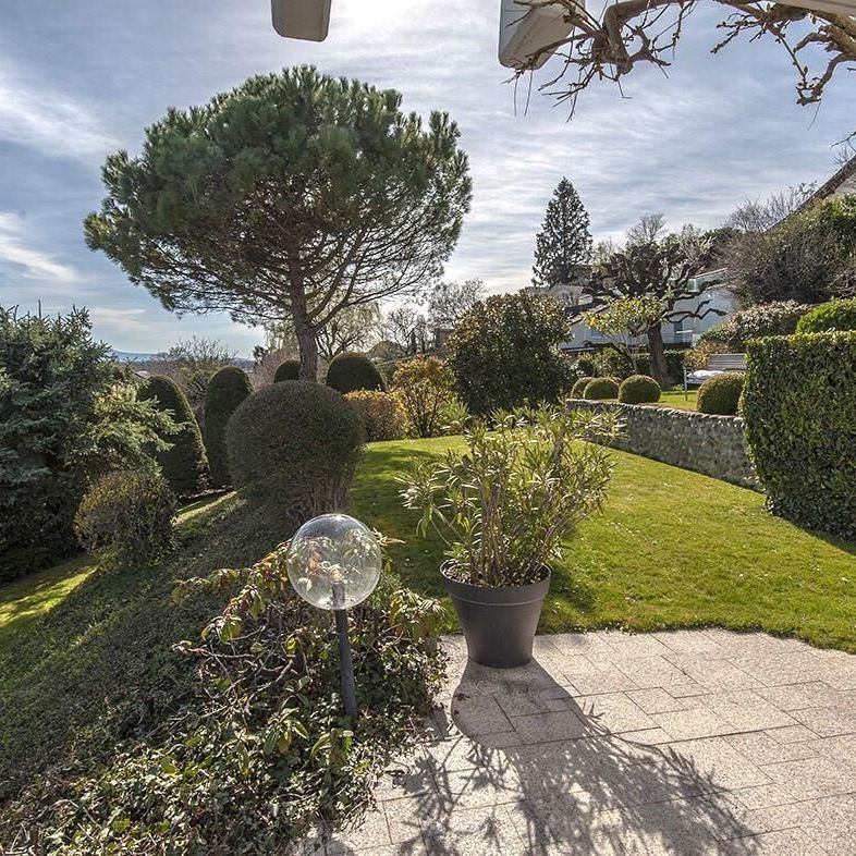 Propriété meublée avec magnifique vue sur le lac, les Alpes et le Mont-Blanc - Photo 1