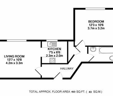 Stanley Road, Teddington - 1 bedroomProperty for lettings - Chasebu... - Photo 6