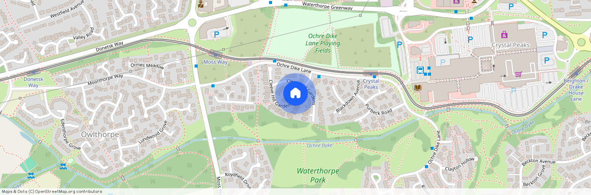 Cleeve Hill Gardens, Waterthorpe, S20