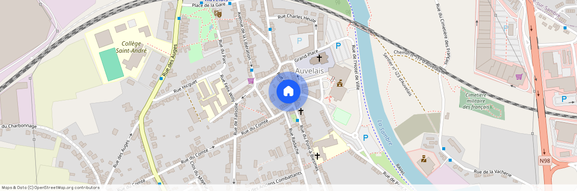 Rue du Centre 33 3, 5060 AUVELAIS, België