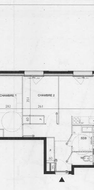 location Appartement T3 DE 63.1m² À BRON - Photo 2