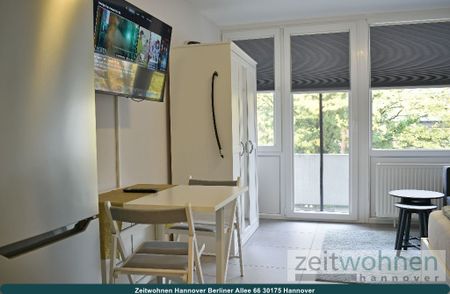 Groß-Buchholz, Nähe MHH, Balkon, Internet, perfekt möbliert - Photo 3