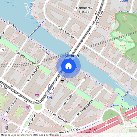 Södra Hammarbyhamnen, Stockholm, Lugnets Allé 48E
