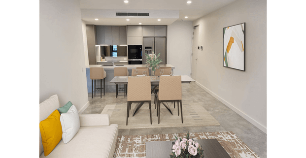 Absolute Waterfront Living | Luxury 2 Bed + 2 Car | Lasail Newport - Photo 1