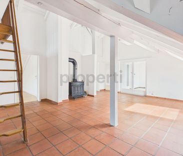 Cozy 4.5-room penthouse apartment with balcony in Beringen - Foto 6