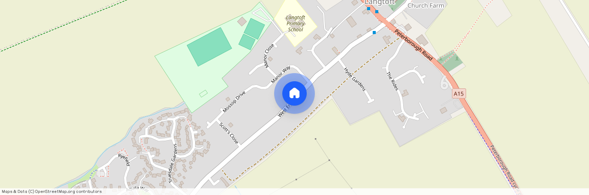 West End, Langtoft, PE6