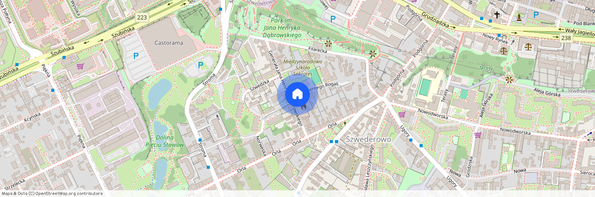 ul. gen. Jana Henryka Dąbrowskiego, Szwederowo, Bydgoszcz, kujawsko-pomorskie