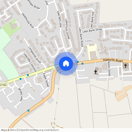 Haworth Road, Cross Roads, Keighley, West Yorkshire, BD22