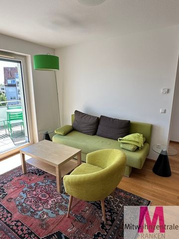 Neue modern möblierte Wohnung mit Balkon, Stellplatz und Stadtblick - Photo 2