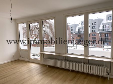 Poppenbüttel Harksheider Straße 10a - In 2.Reihe - Sanierte helle Wohnung mit Balkon, 1.OG - Lift - Foto 2