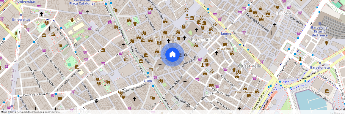 Carrer dels Banys Nous, Barcelona, Catalonia 08002