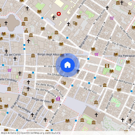 Via Matteo Palmieri, Centro Storico, Firenze, Firenze, 50122, Toscana