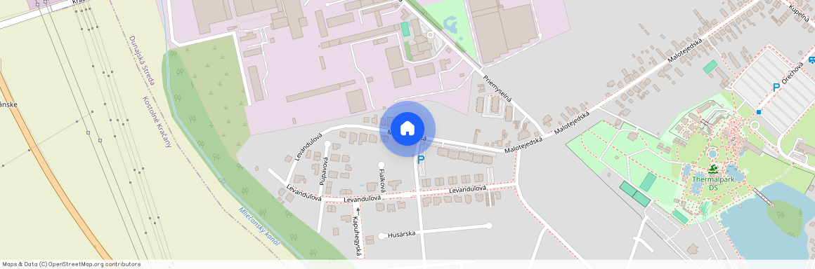 Levanduľová, Dunajská Streda