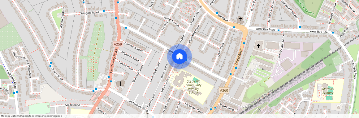 Sidney Street, Folkestone, CT19