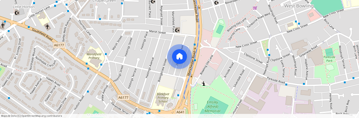 Delamere Street, Bradford, West Yorkshire, BD5