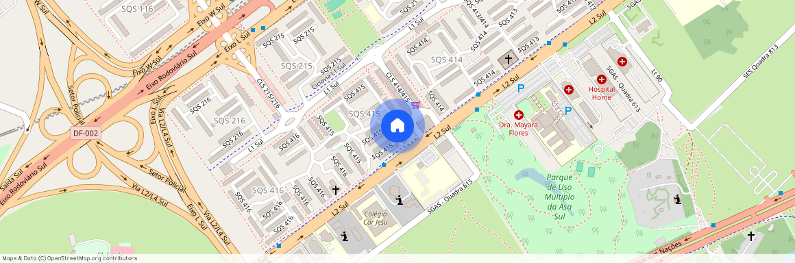 SQS 415 Bloco U, 103, Asa Sul, Brasília, Distrito Federal, 70298210