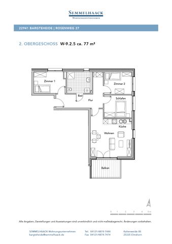 Moderne 4-Zimmerwhg. mit sonnigem Balkon - Photo 4