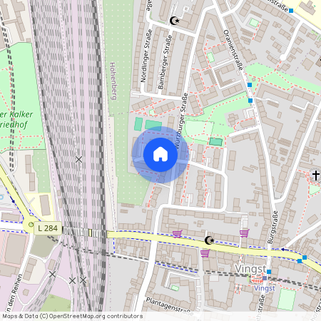 Würzburger Str., 51103 Köln - Vingst