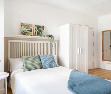 Room in a shared 8-bedroom apartment for rent in Goya - Foto 1