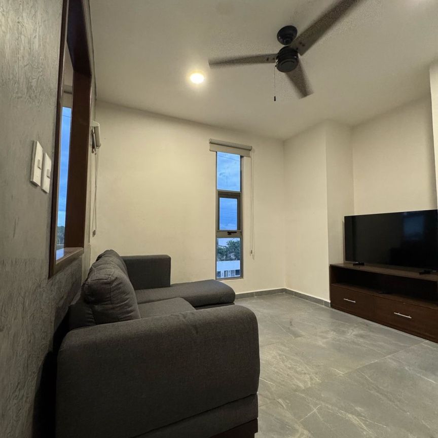 Departamento de 2 recámaras, amueblado, en privada con amenidades. - Foto 1