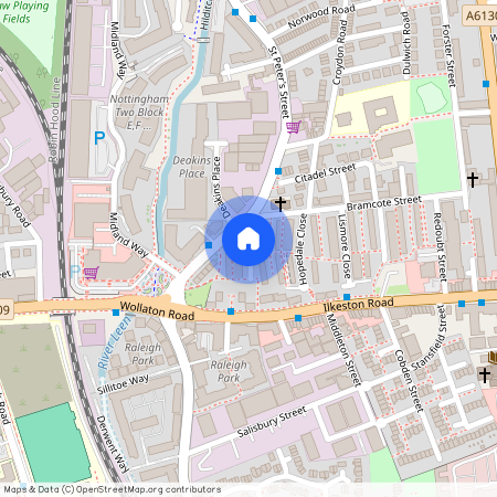 Auckland Close, Nottingham, NG7