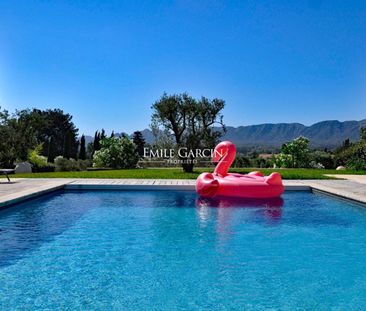 Maison à louer, Saint Rémy de Provence - Maison du Pantaï - vue sur les Alpilles - Climatisation - Piscine Chauffée - Photo 2