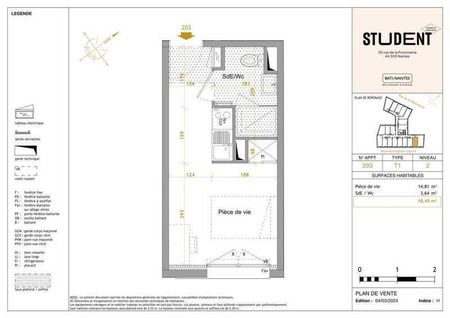 Appartement 1 pièce - - Photo 5
