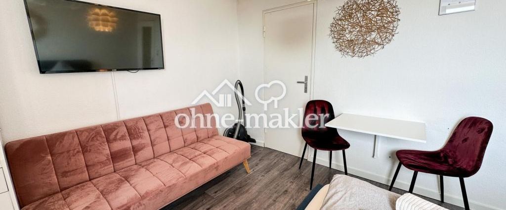 Möblierte 1-Zimmer-Wohnung mit Internet & Top-Verkehrsanbindung - Foto 1