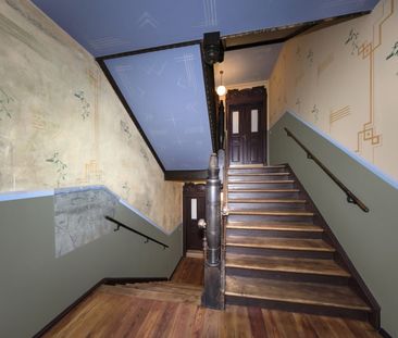 Hochwertig sanierte Altbauwohnung mit Balkon, Parkett und Fußbodenh... - Photo 6