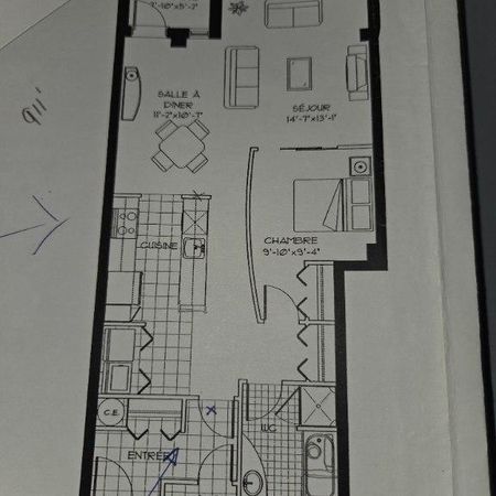 appartement à Louer 3 1/2 - Photo 4