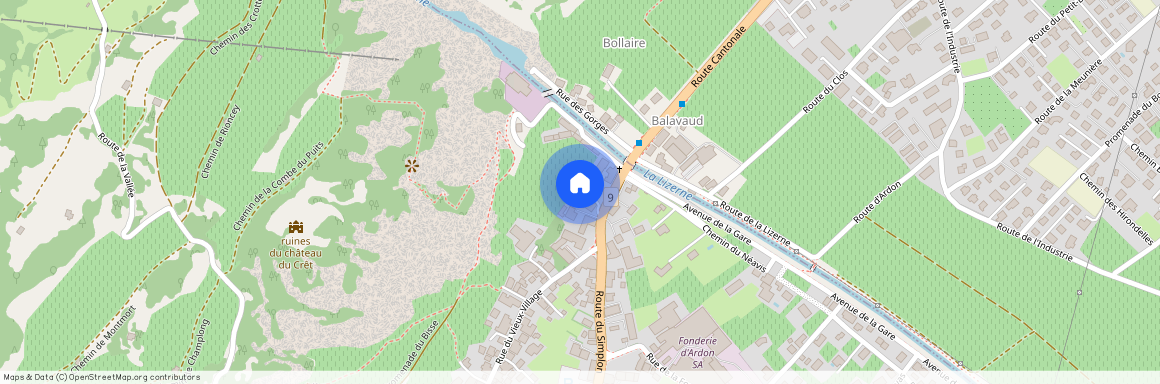 Rte du Simplon 4B, 1957, Ardon