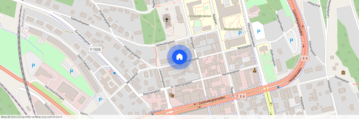 Örnsköldsvik, Bergsgatan, 14A, 89134