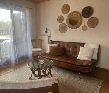 Cosy furnished studio of 36.8 m2. Year-round rental - Photo 2