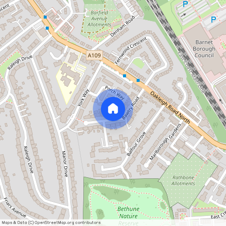 Bawtry Road, London, N20