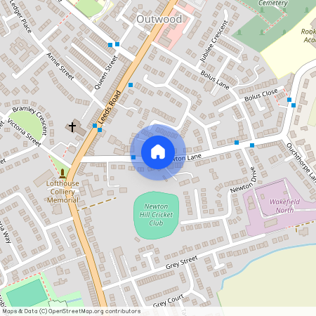 Newton Lane, Outwood, Wakefield, West Yorkshire, WF1