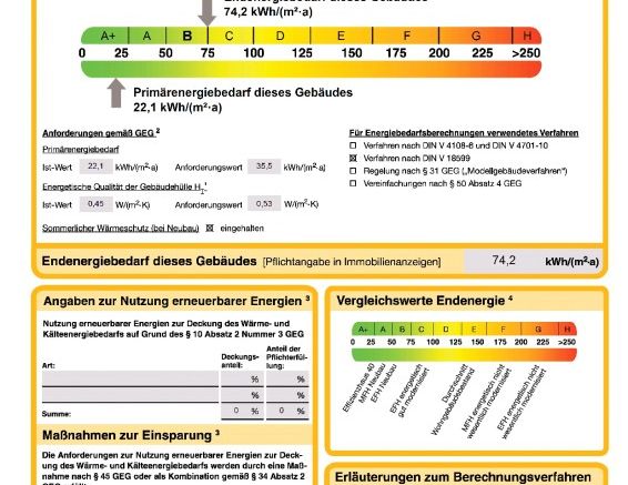 Dachterrasse – Fußbodenheizung – Tiefgarage – exklusiver Neubau ! - Photo 1