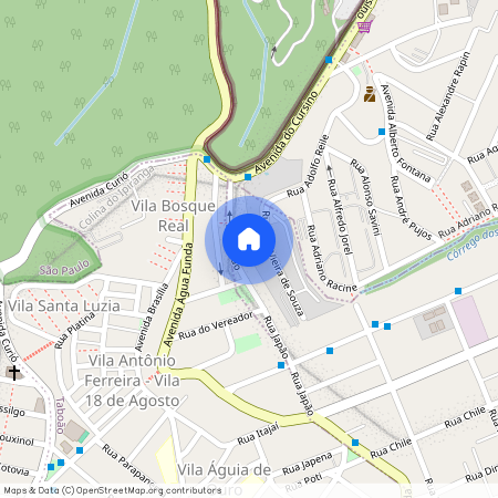 Rua Jorge Cândido Marin, Taboão, São Bernardo do Campo - SP, 09668-125, Brazil