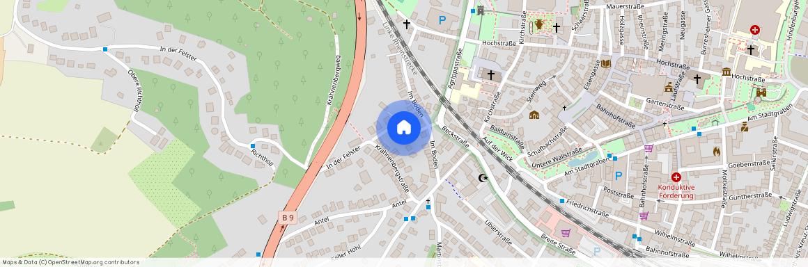 Krahnenbergweg, 56626, Krahnenbergweg    Andernach