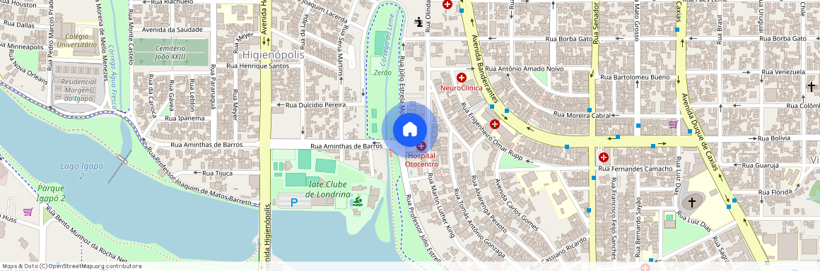 Rua Professor Julio Estrella Moreira, 830, Londrina, Londrina - PR, 86015-070, Brazil