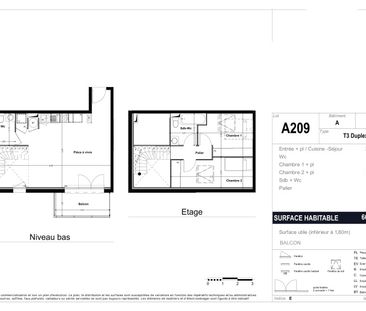 Location Appartement 3 pièces 66m² ST JORY 31790 - Photo 6