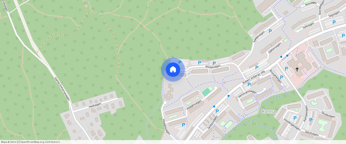 Klövjevägen **, Ronna