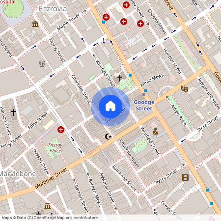 21 Tottenham Street, Camden, London