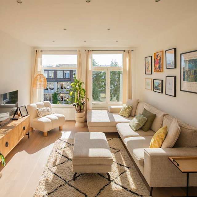 De Baarsjes | One Bed + guest, baby, office room - Photo 1